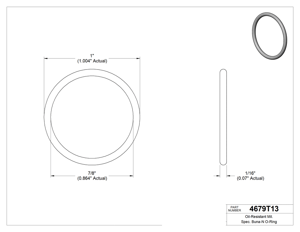 Technical drawing - 4679T13